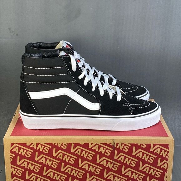 Old Skool Vans SK8 Hi Suede Skate sneaker shoes men 11 - Picture 1 of 8